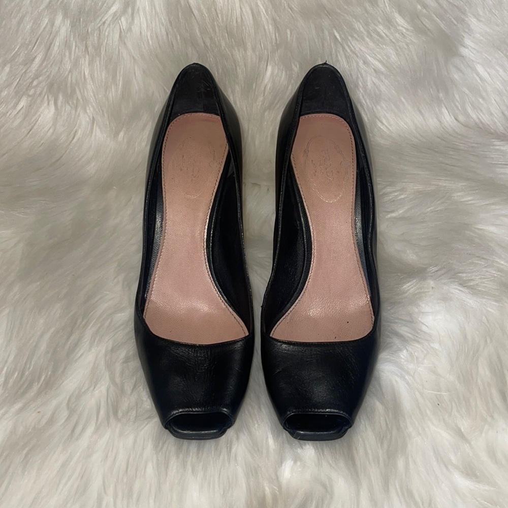 Prada Peep Toe Stilettos